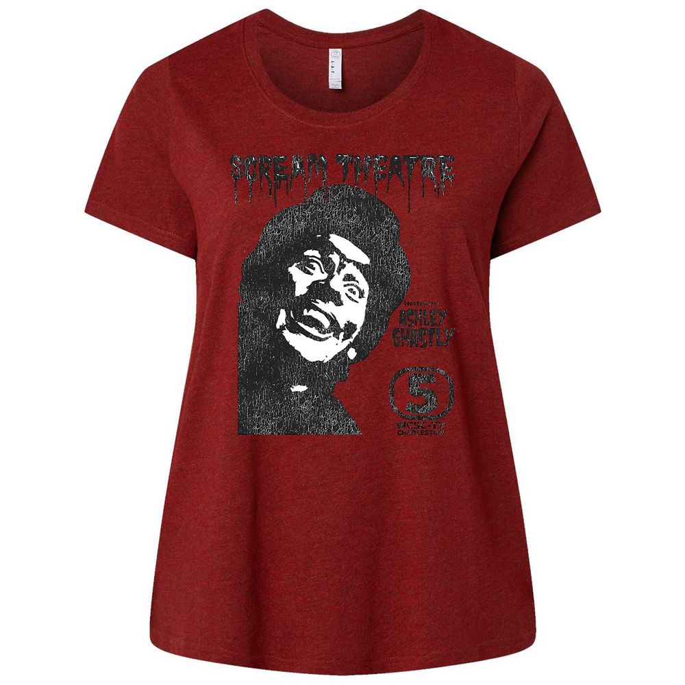 Ladies Curvy Jersey - TF8UT1DE - Cardinal - 10