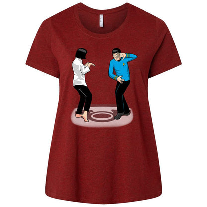 Ladies Curvy Jersey - QJUCVM3B - Cardinal - 10