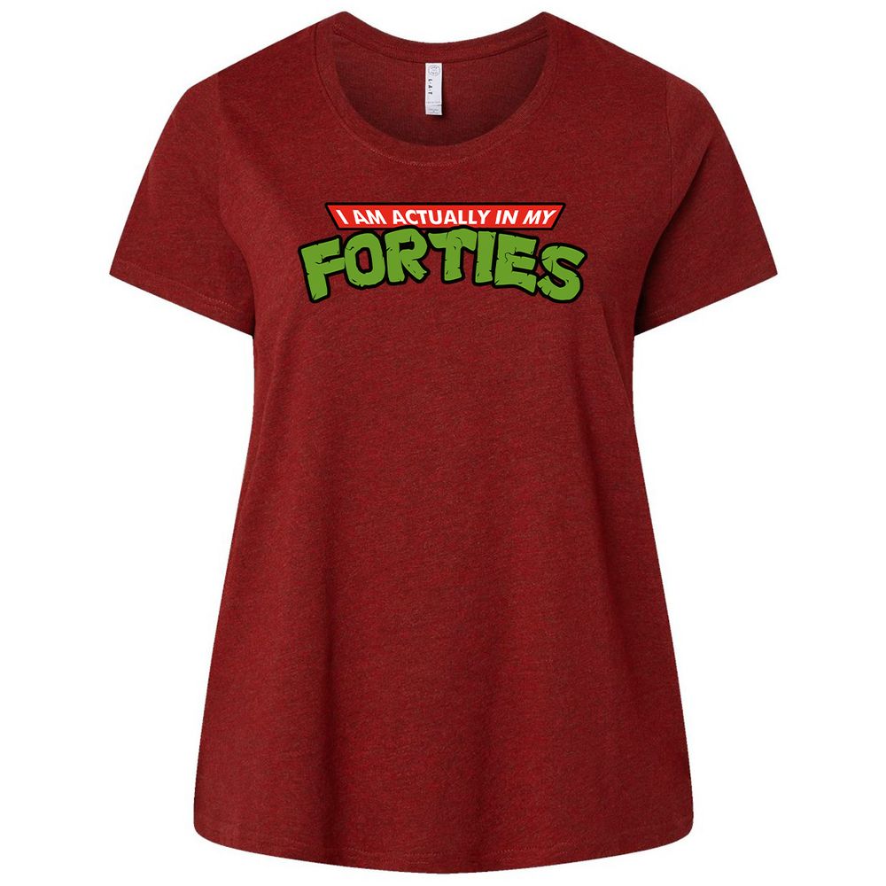 Ladies Curvy Jersey - 154MUB71 - Cardinal - 10