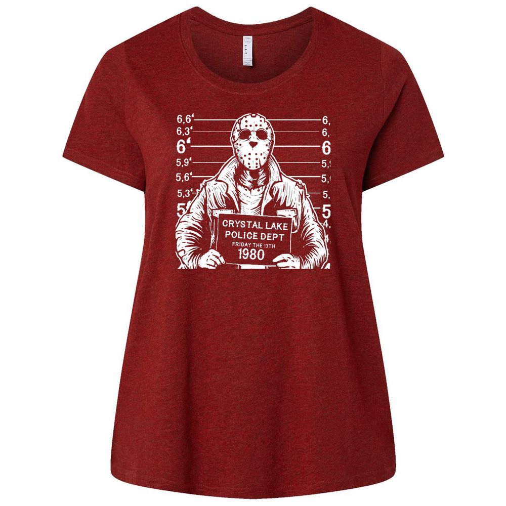 Ladies Curvy Jersey - QBEQ58WH - Cardinal - 10