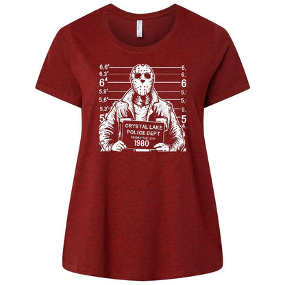 Ladies Curvy Jersey - QBEQ58WH - Cardinal - 10