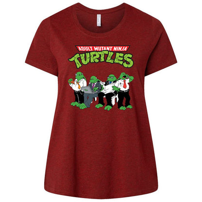 Ladies Curvy Jersey - 7YCZK5W6 - Cardinal - 10