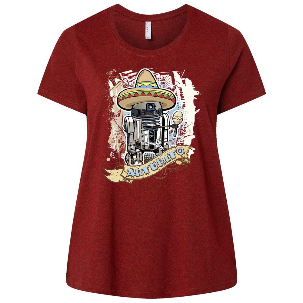 Ladies Curvy Jersey - RZFHCNFU - Cardinal - 10