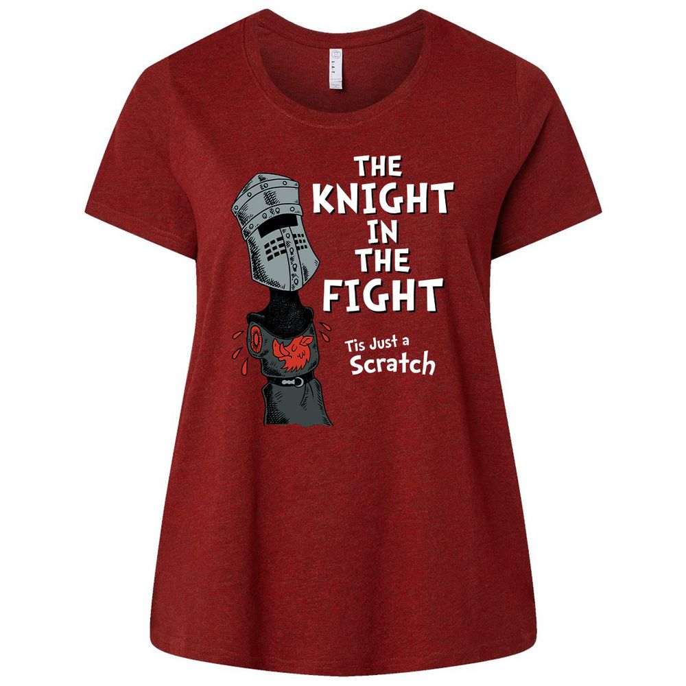 Ladies Curvy Jersey - F4D3LDKT - Cardinal - 10