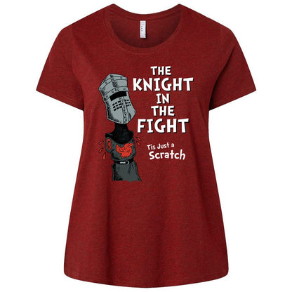 Ladies Curvy Jersey - F4D3LDKT - Cardinal - 10