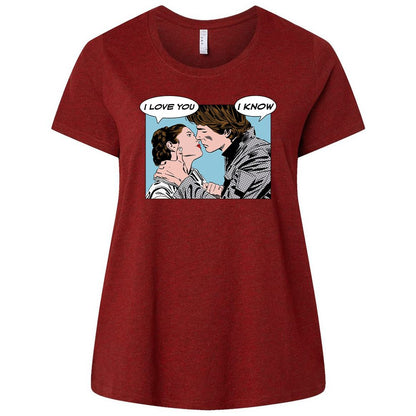 Ladies Curvy Jersey - Y3WNLZUD - Cardinal - 10