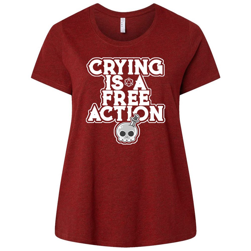 Ladies Curvy Jersey - ZGFRN2C3 - Cardinal - 10