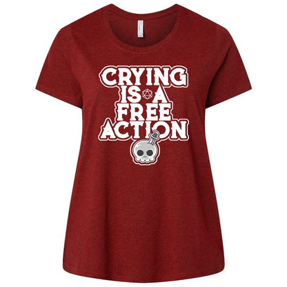 Ladies Curvy Jersey - ZGFRN2C3 - Cardinal - 10