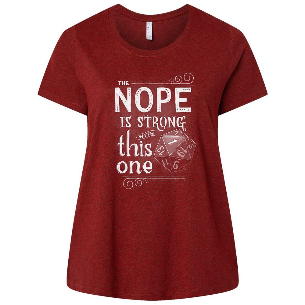 Ladies Curvy Jersey - P4Y6TXZW - Cardinal - 10