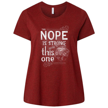 Ladies Curvy Jersey - P4Y6TXZW - Cardinal - 10