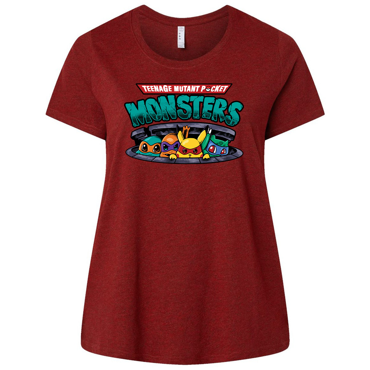 Ladies Curvy Jersey - QPDLG5Q4 - Cardinal - 10