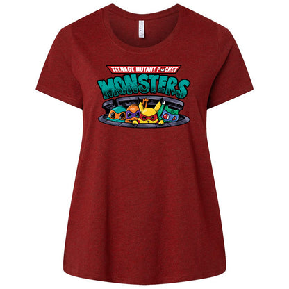 Ladies Curvy Jersey - QPDLG5Q4 - Cardinal - 10