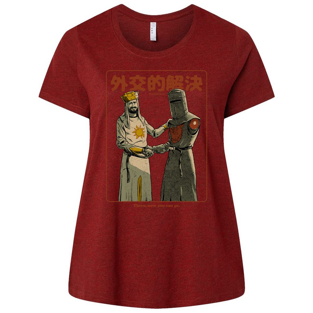 Ladies Curvy Jersey - JUYYA8ZE - Cardinal - 10