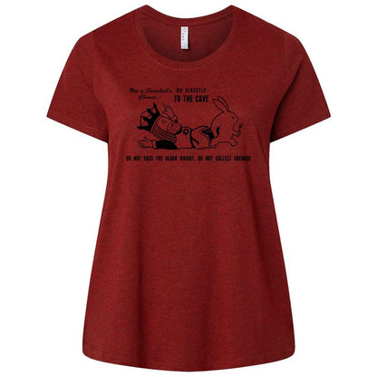 Ladies Curvy Jersey - 3B5XY5KZ - Cardinal - 10