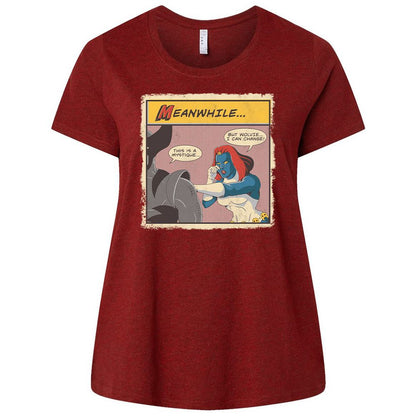 Ladies Curvy Jersey - LCX1SGV6 - Cardinal - 10