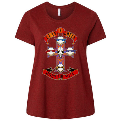 Ladies Curvy Jersey - NXLVQ37C - Cardinal - 10