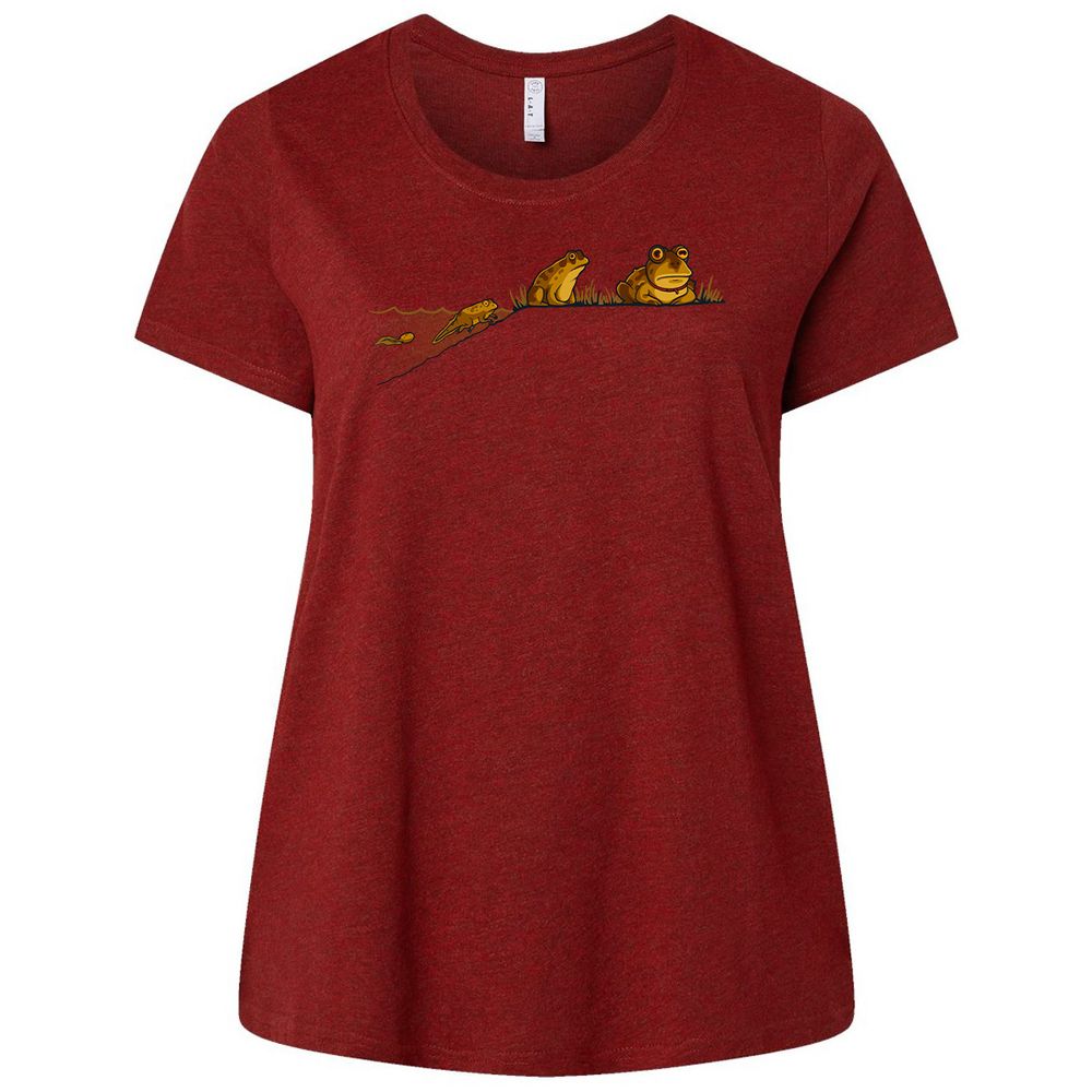 Ladies Curvy Jersey - HDN1FJYV - Cardinal - 10