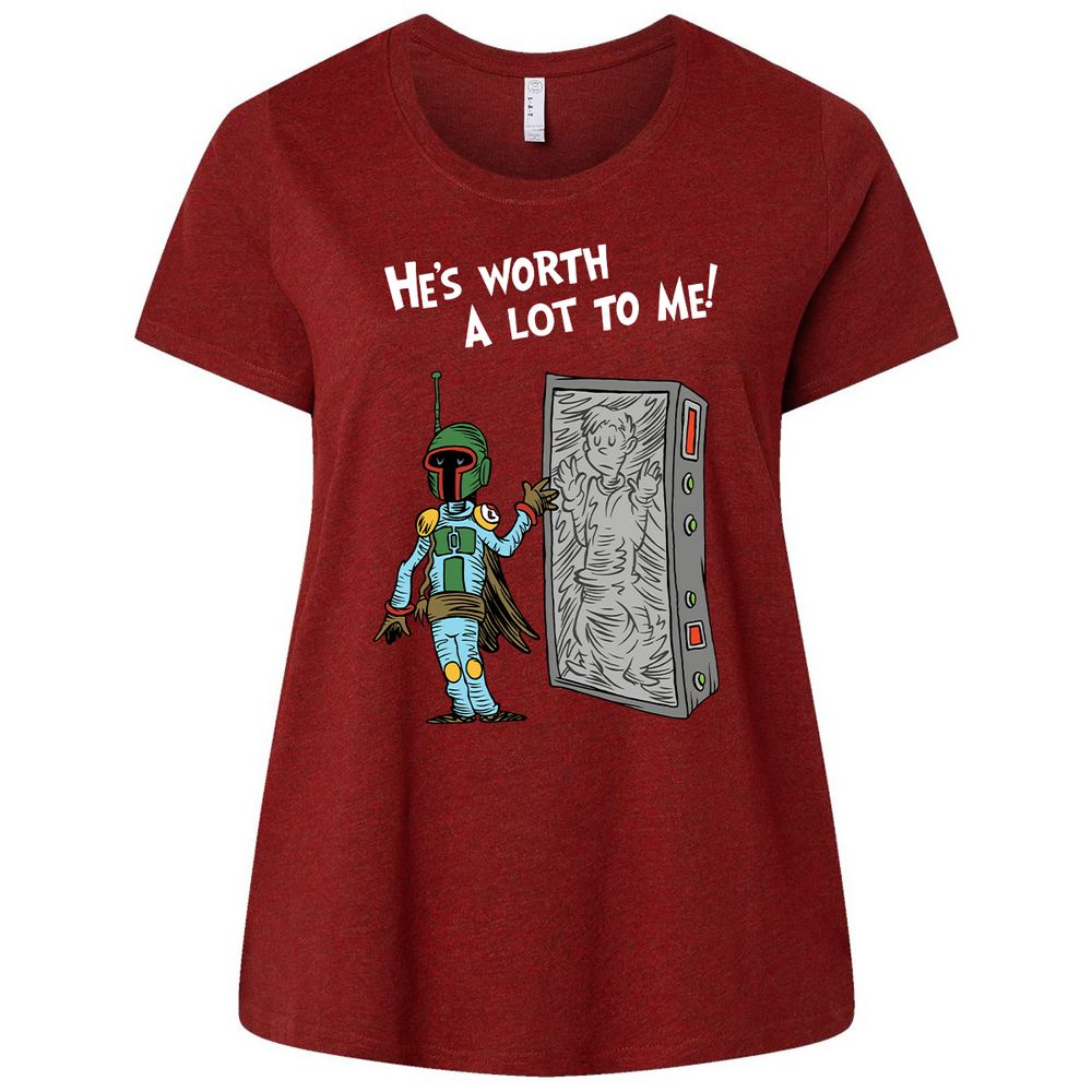 Ladies Curvy Jersey - C4XWEPAL - Cardinal - 10