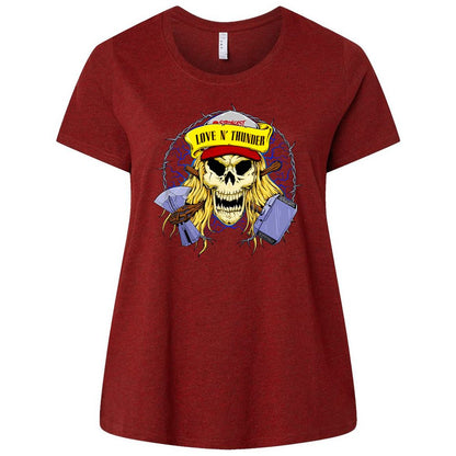 Ladies Curvy Jersey - WN7LPJDR - Cardinal - 10