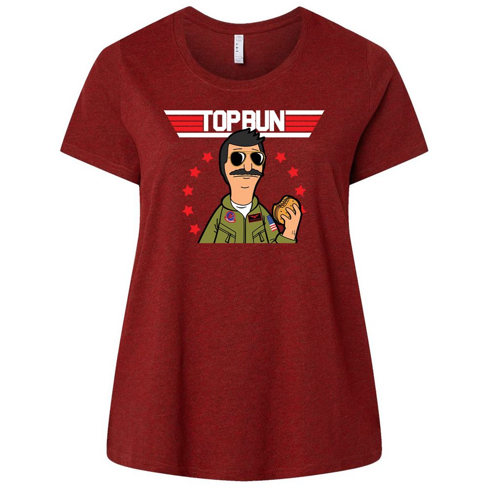 Ladies Curvy Jersey - R468KF4J - Cardinal - 10