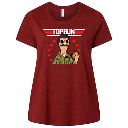 Ladies Curvy Jersey - R468KF4J - Cardinal - 10