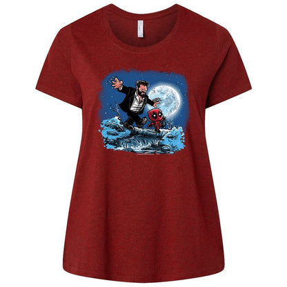 Ladies Curvy Jersey - 79XVN2CF - Cardinal - 10