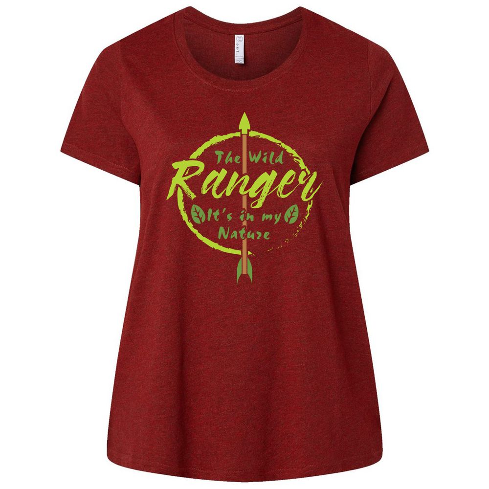 Ladies Curvy Jersey - LR7F2A5V - Cardinal - 10