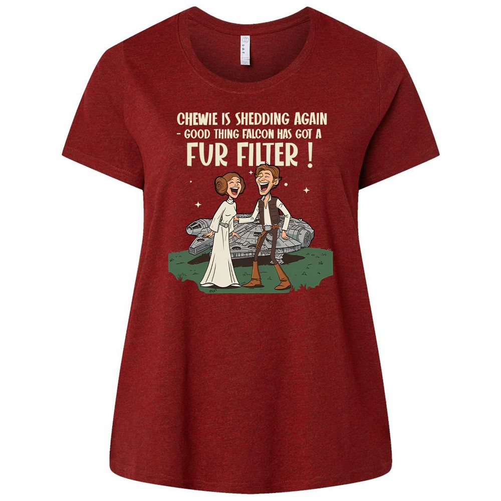 Ladies Curvy Jersey - 1T8WVFUR - Cardinal - 10