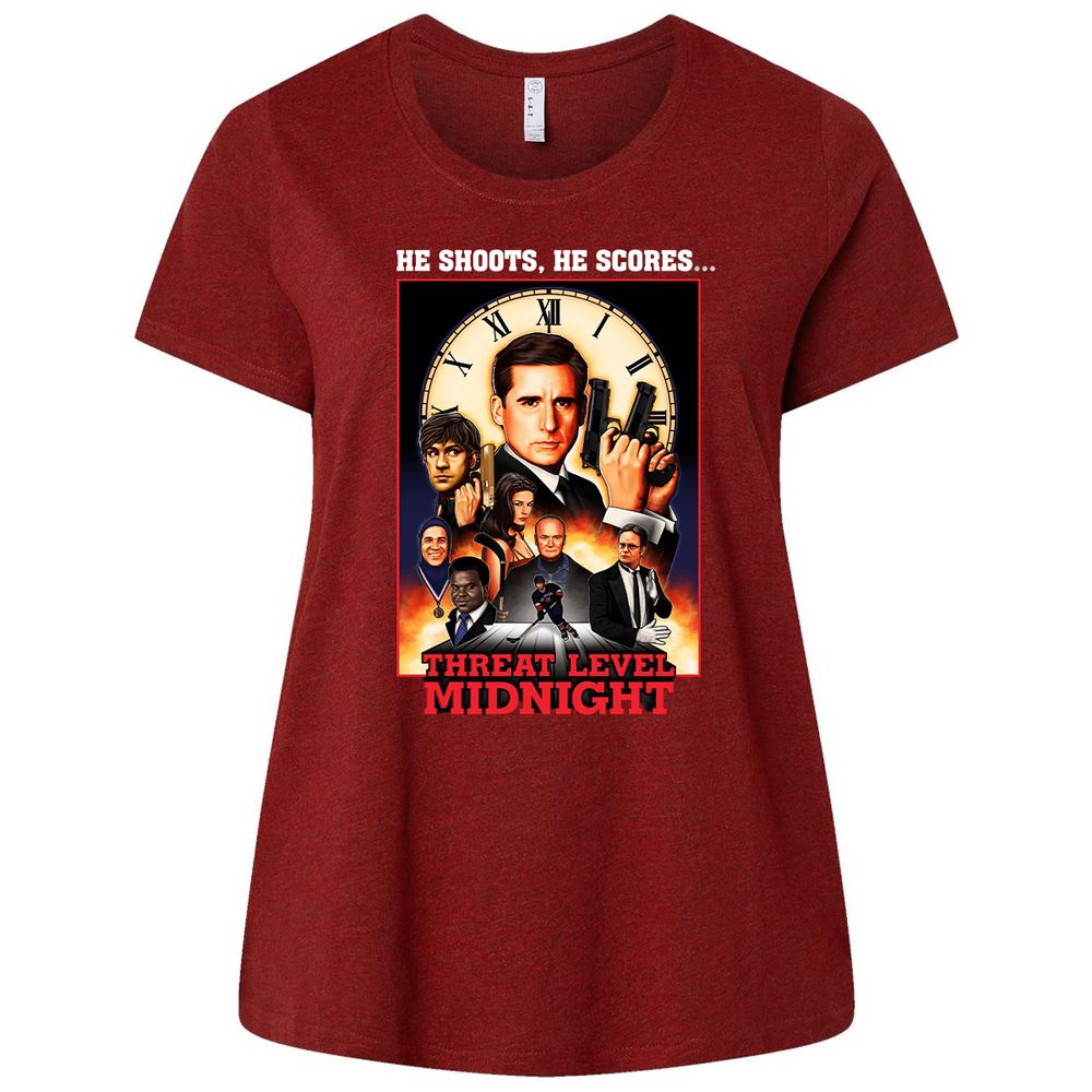 Ladies Curvy Jersey - Z8LWLWB4 - Cardinal - 10