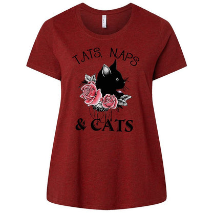 Ladies Curvy Jersey - 7TJYFJ5T - Cardinal - 10