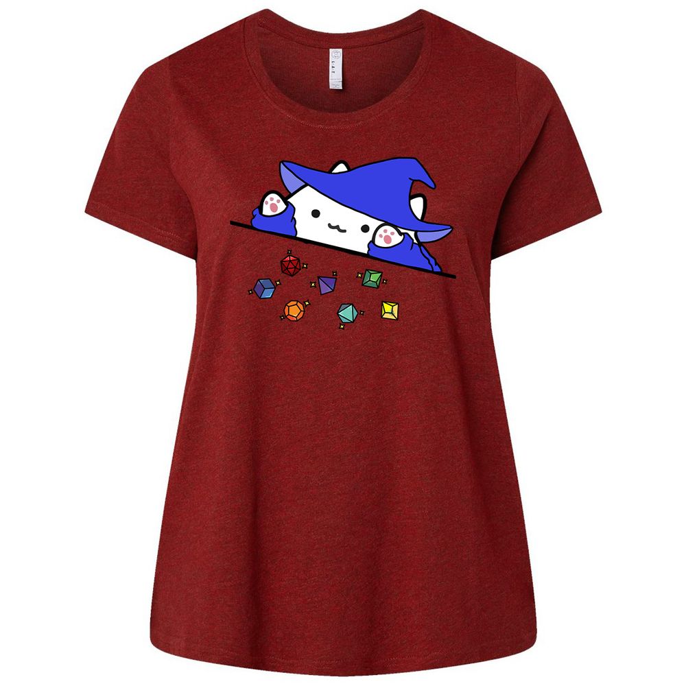 Ladies Curvy Jersey - 3BPM7FN6 - Cardinal - 10