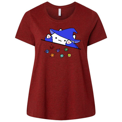 Ladies Curvy Jersey - 3BPM7FN6 - Cardinal - 10