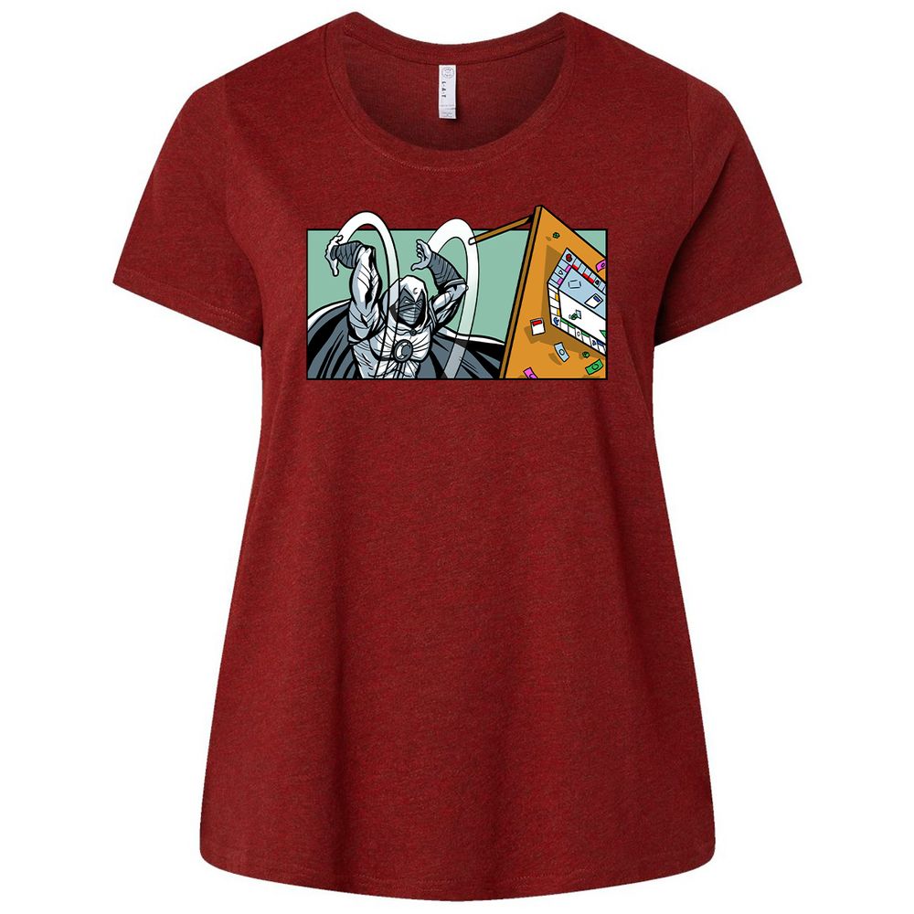 Ladies Curvy Jersey - NBKN6UG8 - Cardinal - 10