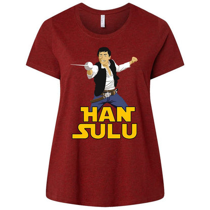 Ladies Curvy Jersey - MVESNYX5 - Cardinal - 10