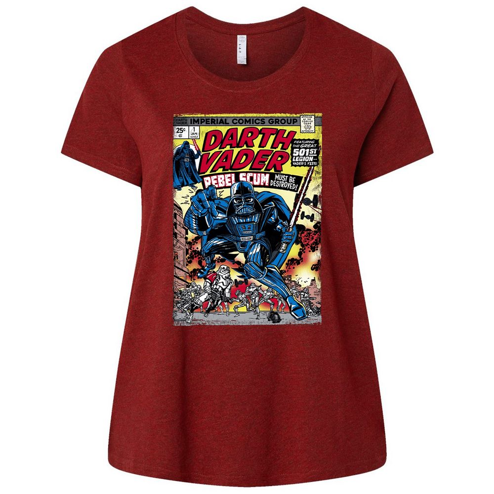 Ladies Curvy Jersey - 3921R74L - Cardinal - 10