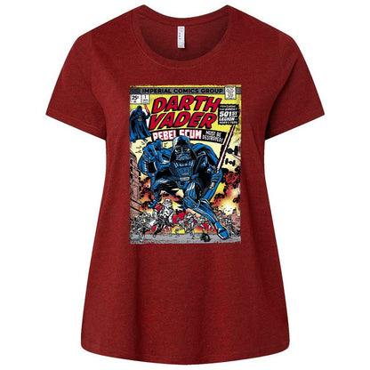 Ladies Curvy Jersey - 3921R74L - Cardinal - 10