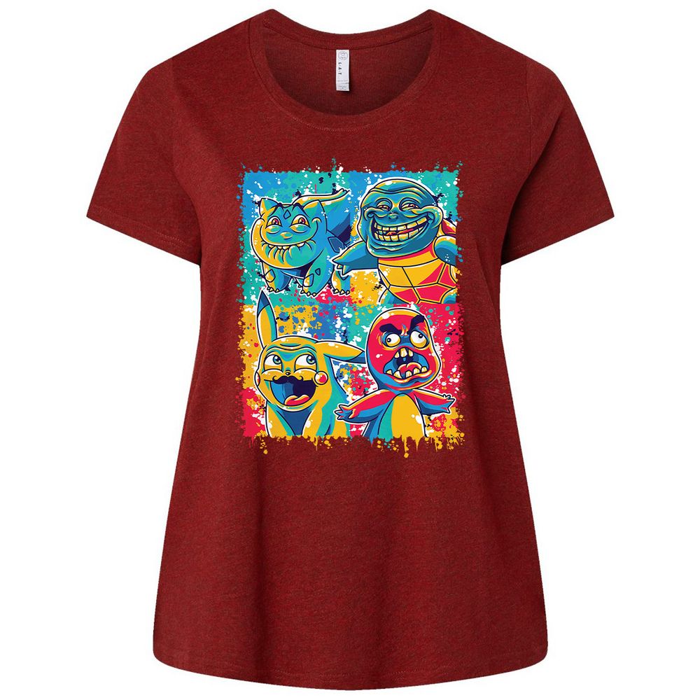 Ladies Curvy Jersey - J4YPTLZG - Cardinal - 10