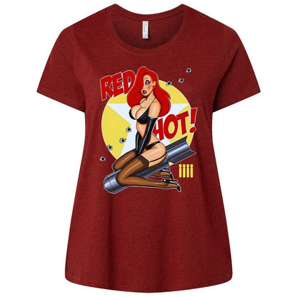 Ladies Curvy Jersey - Y9JDRRCA - Cardinal - 10