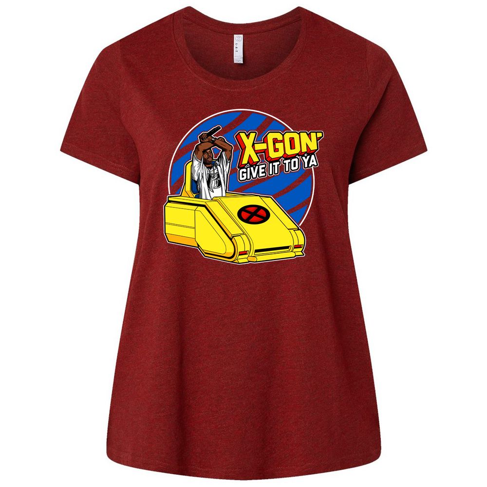 Ladies Curvy Jersey - D4K1A834 - Cardinal - 10