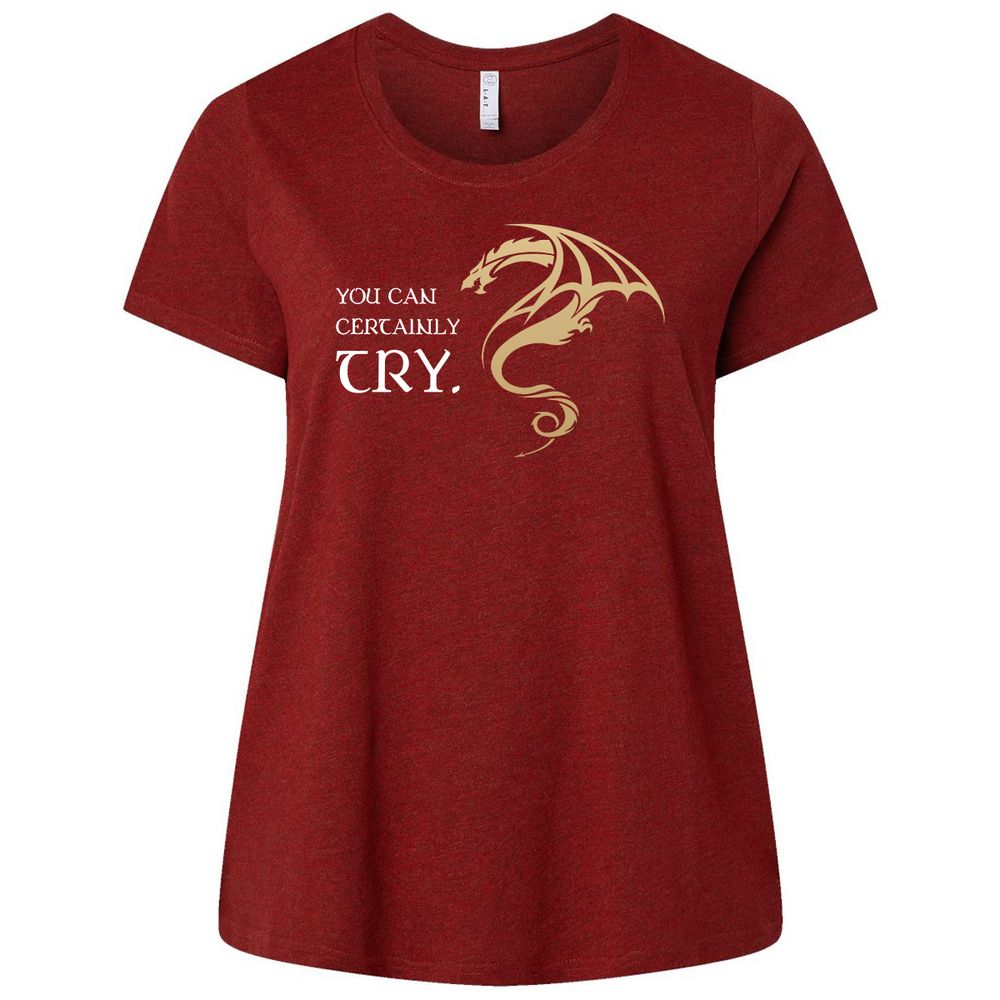 Ladies Curvy Jersey - 7Z4MM6ZF - Cardinal - 10