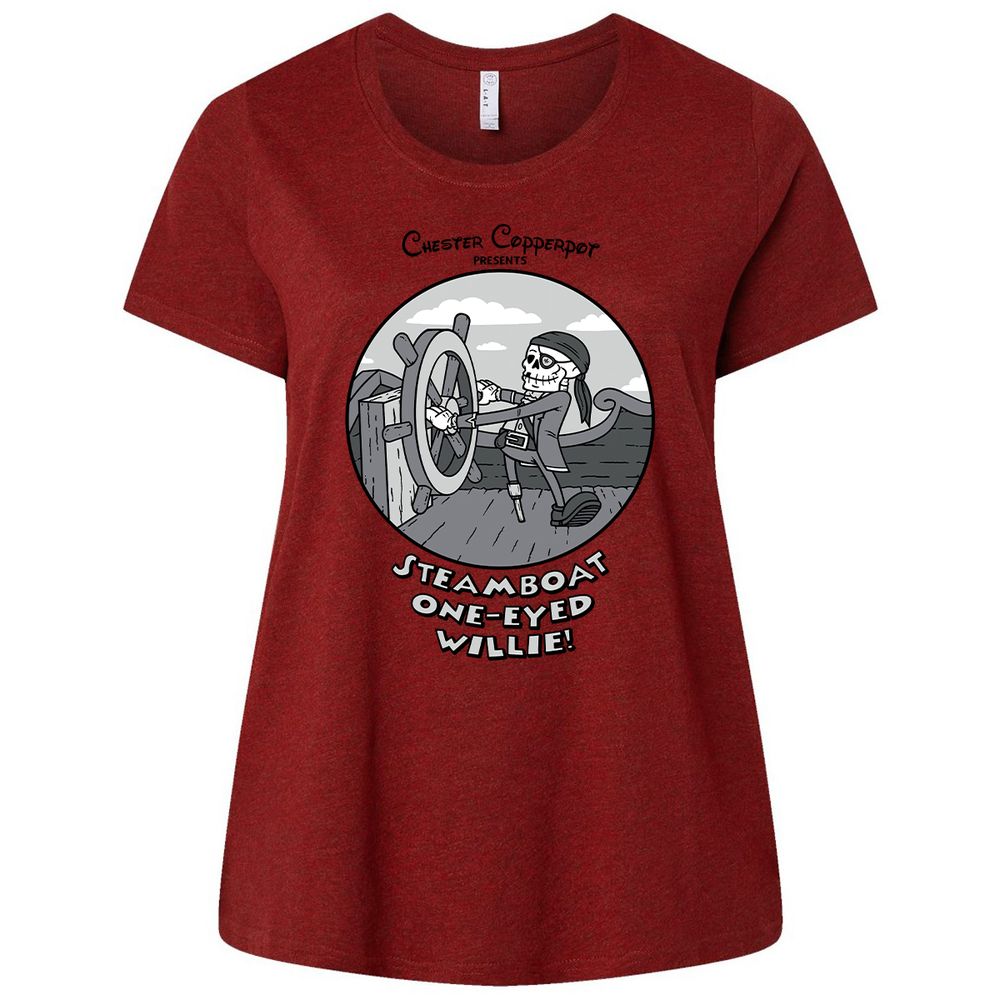 Ladies Curvy Jersey - D5VGA7HN - Cardinal - 10