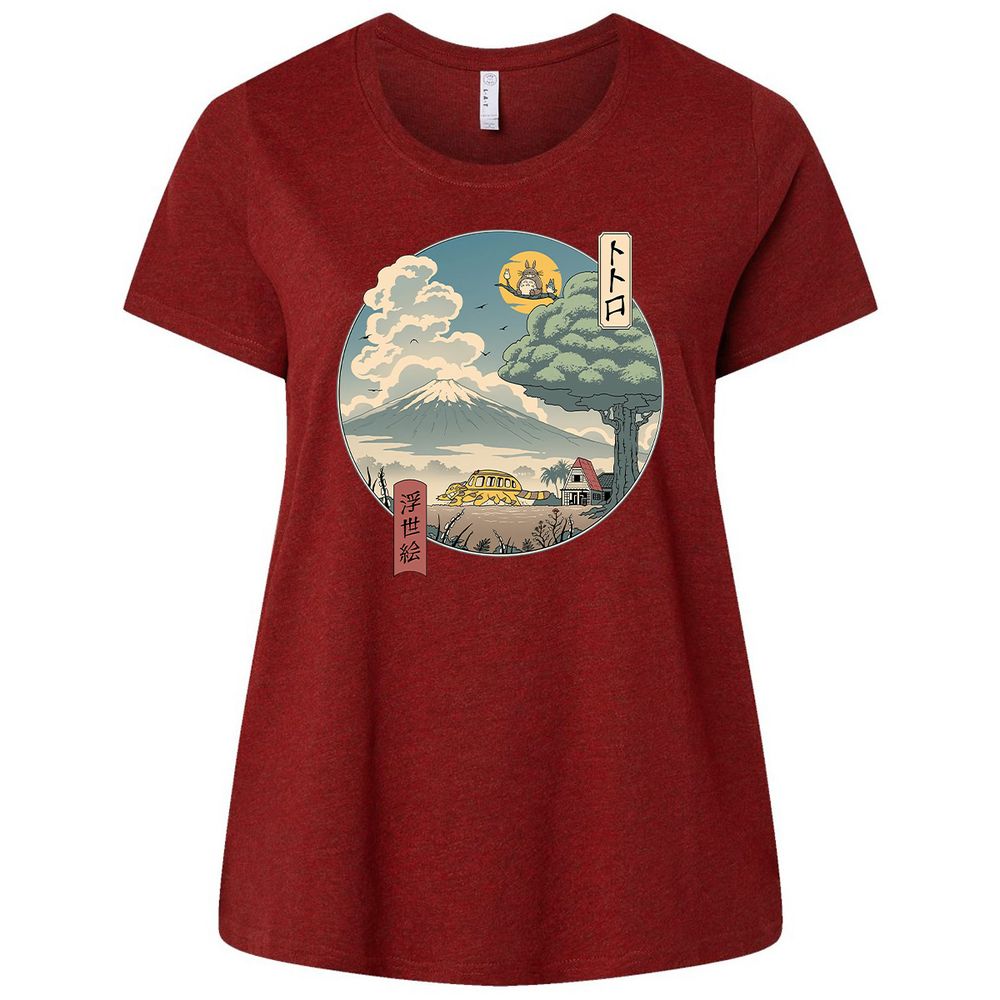 Ladies Curvy Jersey - E53YXYGB - Cardinal - 10