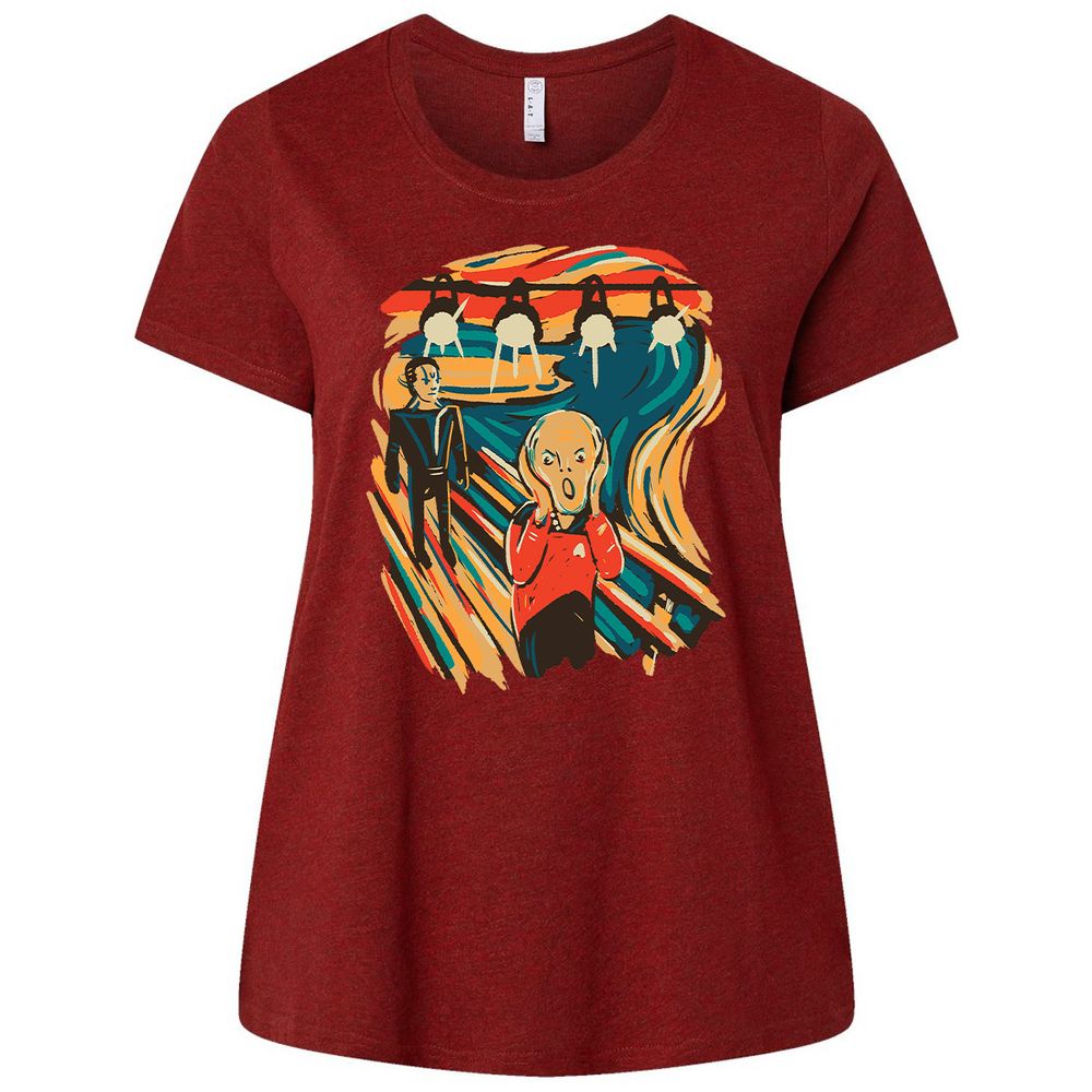 Ladies Curvy Jersey - VWTQY72Y - Cardinal - 10