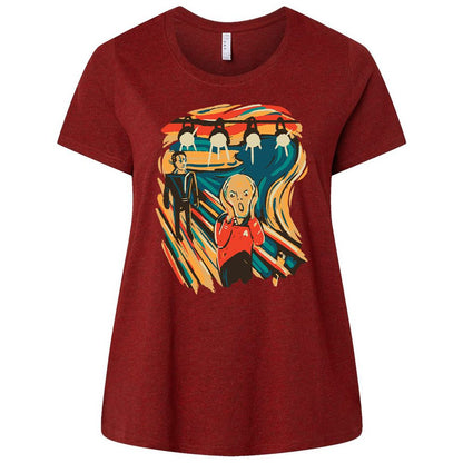 Ladies Curvy Jersey - VWTQY72Y - Cardinal - 10