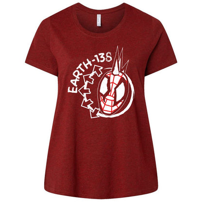 Ladies Curvy Jersey - H2XGDNYP - Cardinal - 10