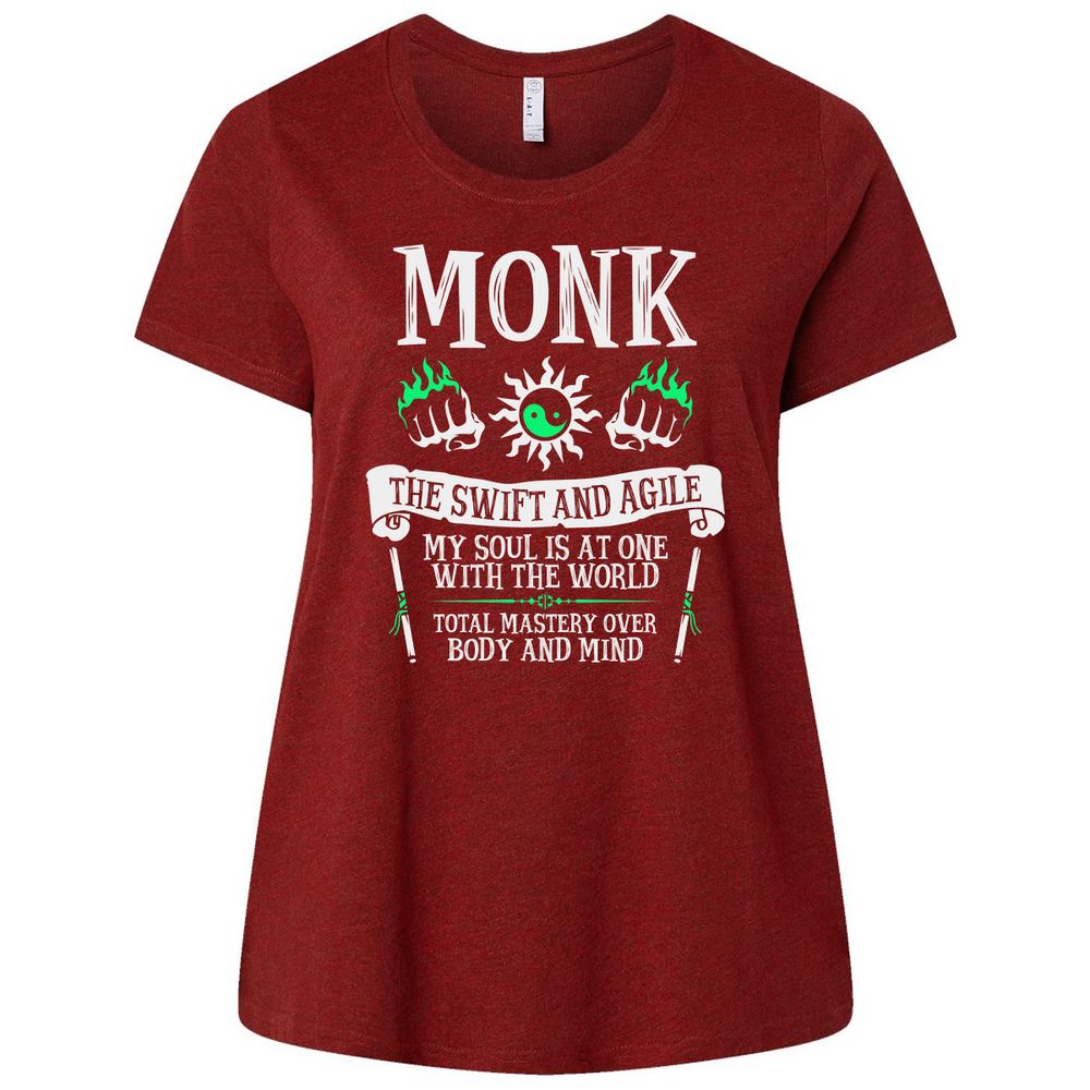 Ladies Curvy Jersey - C8L3GXGV - Cardinal - 10