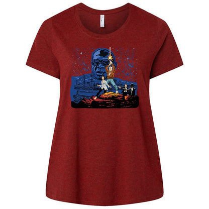 Ladies Curvy Jersey - 3N8DBLGC - Cardinal - 10