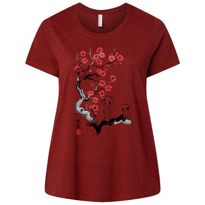 Ladies Curvy Jersey - PAMMRNZT - Cardinal - 10