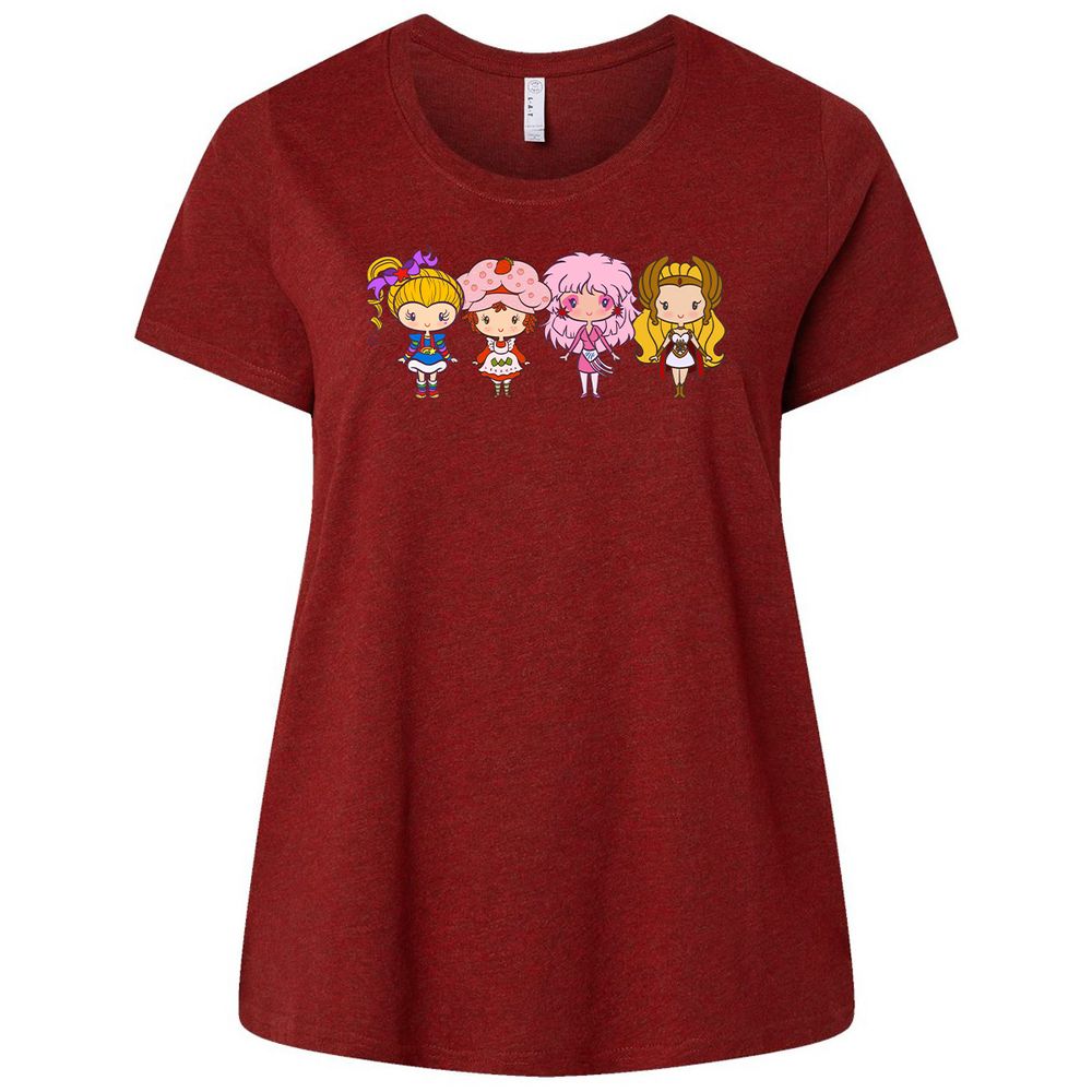 Ladies Curvy Jersey - E6QAALBE - Cardinal - 10