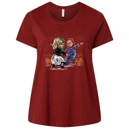 Ladies Curvy Jersey - UTMN82MU - Cardinal - 10